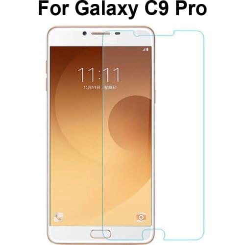 Tempered Glass For Samsung Galaxy C9 Pro C9000 Screen Protector Film Glass For Galaxy C 9 Pro C9Pro Tough Protection Glass Cover