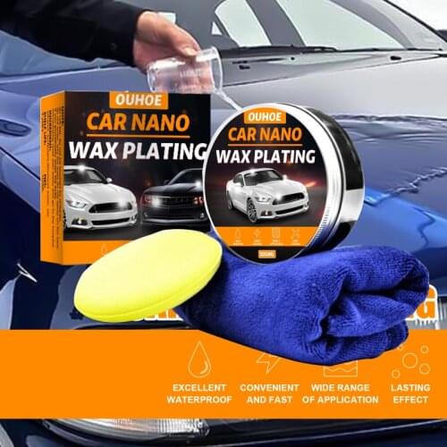 200ML Black And White Car Polishing Coating Wax Tiny Scratch Repair Nano Ceramic Hydrophobic Coat Detailing Car Maintenance TSLM