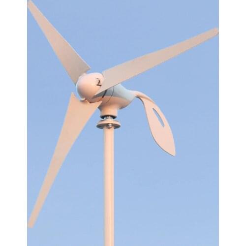 Free shipping Max 850W AC 12V 24V Wind Turbine Generator 800W horizontal wind turbine with 12v 24v PWM or MPPT controller