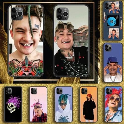 Rapper MORGENSHTERN Russia Phone Case Cover Hull For iphone 5 5s se 2 6 6s 7 8 12 mini plus X XS XR 11 PRO MAX black painting