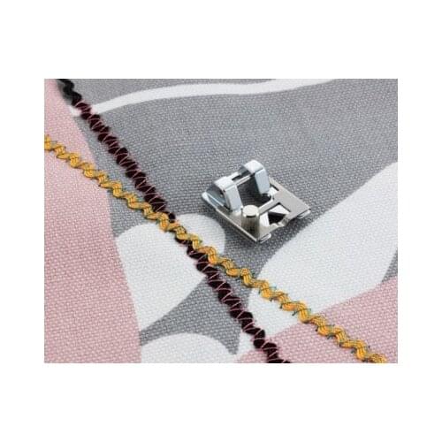 Domestic sewing machine parts costura crochet presser foot 9905 (#SA141) / #Braiding Foot #7320 Elastic foot braiding foot