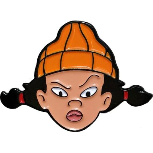 Recess Spinelli Enamel Pin You're Standing on My Neck Brooch Splendora I love Recess Badge Gift