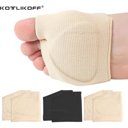 KOTLIKOFF Gel Sleeve Painful Metatarsal Heads Forefoot Pads Support Metatarsalgia Relief Calluses Toe Pad Inserts Feet Care Tool