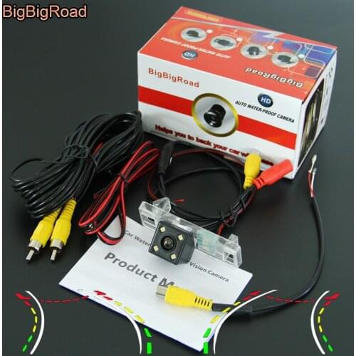 BigBigRoad Car Intelligent Track Rear View Parking Reverse Camera For Citroen C5 2008 2009 2010 2011 2012 2013 2014 2015 2016