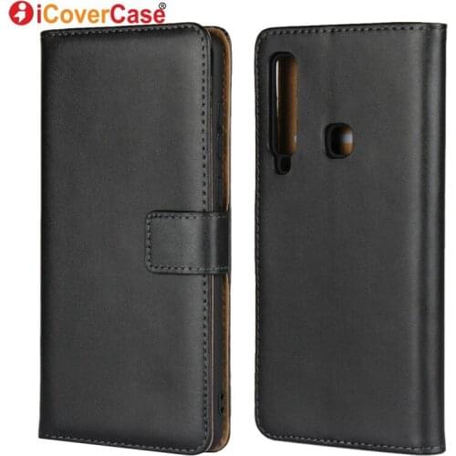 For Samsung Galaxy A9 2018 Case Leather Wallet Soft Silicon Cover For Samsung A9s ( A9 Star Pro ) Cases Phone Accessories Coque