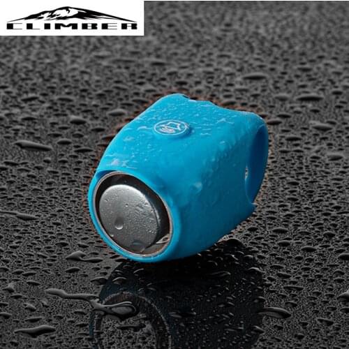 【New store 】 Bicycle Bell Waterproof 360 Rotatable Electric Horn Silica Gel Shell Bike Bell Handlebar Mounting Cycling Horn Bell