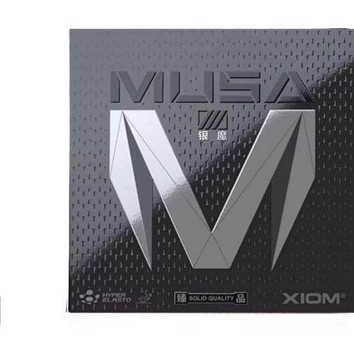 Original XIOM MUSA SILVER M 79-049 Professional Table Tennis Rubber Ping Pong Rubber Made in Germany Free Shipping