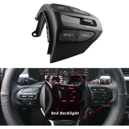Steering Wheel Remote Bluetooth Cruise Control Volume Multifunction button For Kia K2 RIO 2017 2018 2019 2020 RIO 4 X LINE