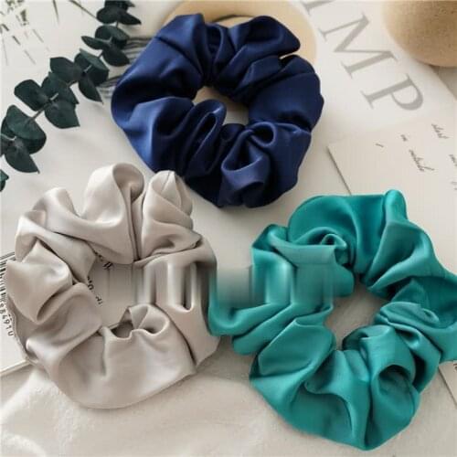Plain hair bands plain hair bands plain hair bands Elastic Hair Bands Scrunchies Hair Hair Accessories headwear Women Ponytai