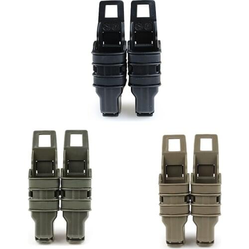 ActionUnion M4 9mm Tactical Magazine Pouch Pistol Fast Mag Holster Molle Clip Pouch Quick Pull Mag Airsoft Hunting Shooting
