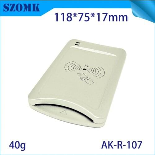 10 pcs, 118*75*17mm silver plastic door alarm access control enclosure project box abs plastic instrument housing for equipment