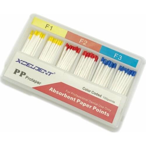 1 Box Dental Absorbent Paper Points for Files Dental Materials Root Cancel Endodontics Absorption