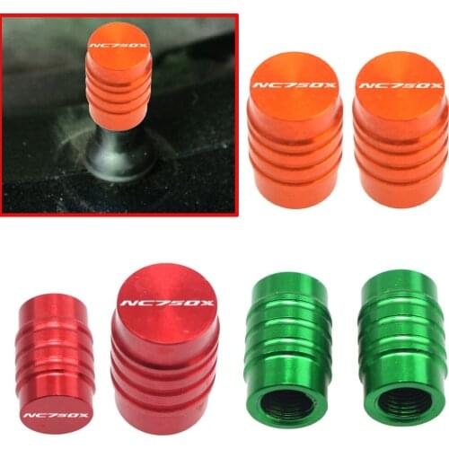 Motorcycle CNC Aluminum Accessorie Wheel Tire Valve Stem Caps CNC Airtight Covers For HONDA NC750X NC750S