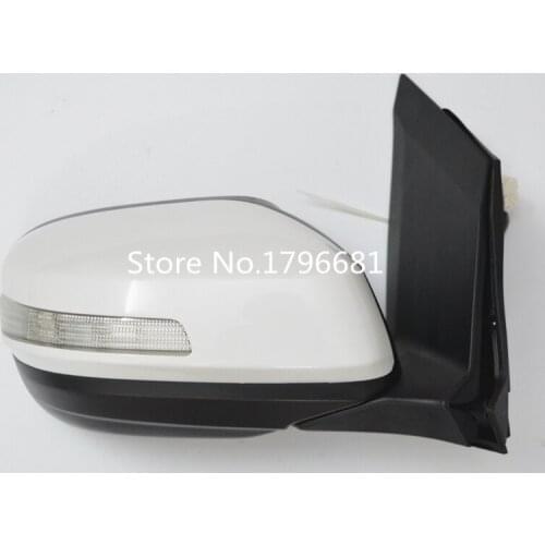 CAPQX 7Pin Auto Electric folding rearveiw mirror Rearview mirror with LED turn light for HONDA CITY 2009 2010 2011 2012 2013