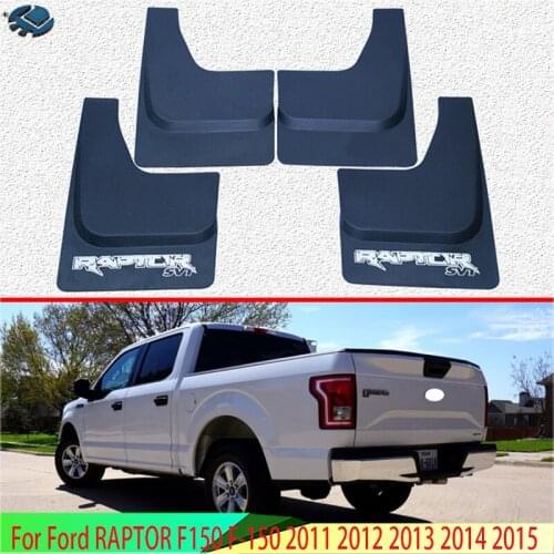 For Ford RAPTOR F150 F-150 2011 2012 2013 2014 2015 Mud Flaps Splash Guard Mudguards Fender 4PCS