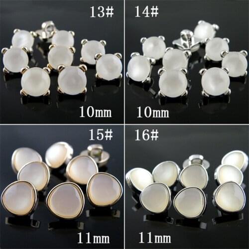 Jeans Button Plastic Buttons Plating Shank Decorative Buttons For Crafts 10Pieces/lot Diy Sewing Crafts Clothing Accessories