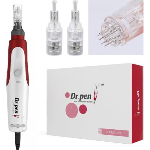 Electric Derma Rolling Pen Dermapen Professional Bayonet Screw Needle Remove Wrinkle Beauty Device Microneedling Pen Dropship