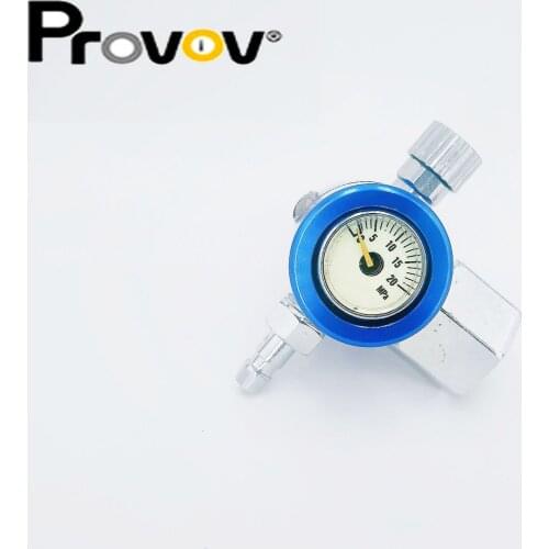 Provov Argon/oxygen/Propane/Acetylene Pressure Reducer Regulator Flow Meter Gas Regulator Flowmeter Argon Regulator Valve