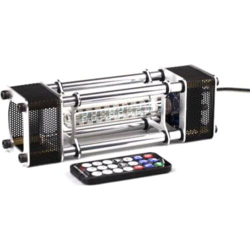 IV-18 DIY Digital Display Fluorescent Tube Electronic Clock Kit Energy Pillar