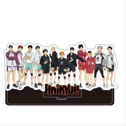Haikyuu!! Shoyo Hinata Yu Nishinoya Koshi Sugawara Ryunosuke Tanaka Atsumu Miya Acrylic Stand Figure Model Toy Gifts Cosplay