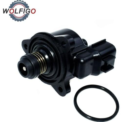 WOLFIGO Idle Air Control Valve For Mitsubishi Lancer Galant Outlander Eclipse Dodge Stratus Chrysler Sebring MD628166 2H1222