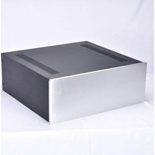 Size W430 H165 D410 DAC Amplifier Case Aluminum Chassis Power Supply DIY Case Preamp 4316
