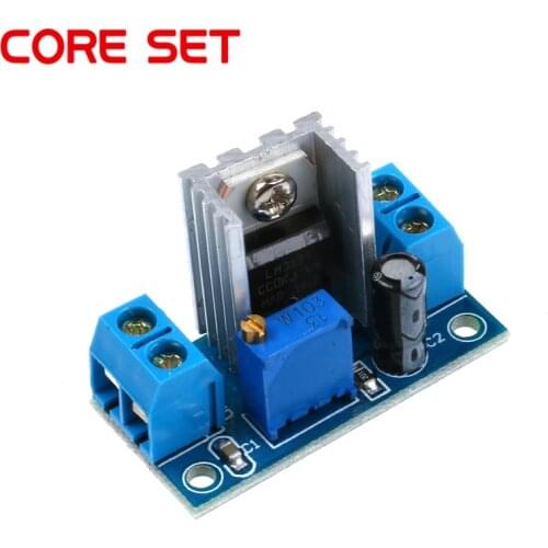 LM317 Linear Regulator Power Supply Adjustable Voltage LM317 DC-DC 4.2-40V To 1.2-37V Step Down Buck Converter Board Module