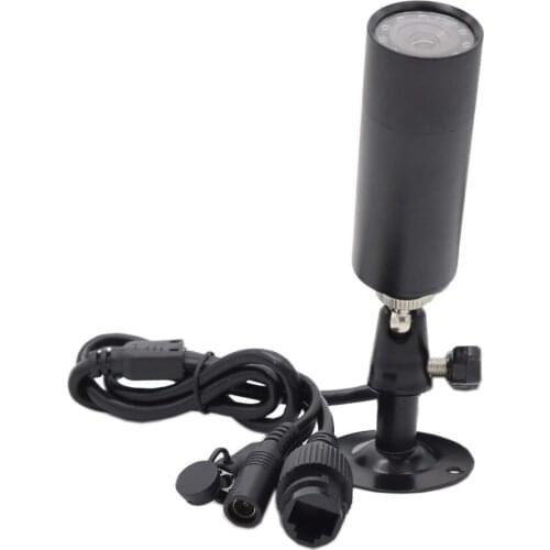 Mini CCTV Video Small Vandal-Proof Metal IR 940nm Infrared Night Vision Remote IP Bullet Camera For Robot Car Motion Detecting