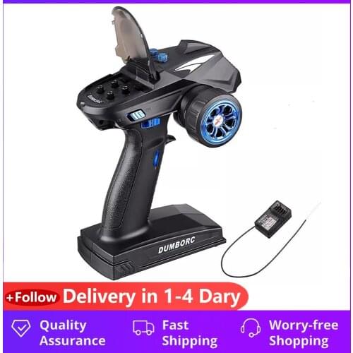 Dumborc X6 2.4G 6CH Transmitter Remote Control for WPL B36 C24 1/8 Crawler TRX4 Axial Rc Car Boat Tank Model Parts