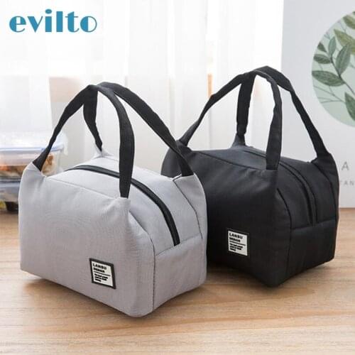 Portable Lunch Bag Handbag Thermal Insulated Lunch Box for Women Neoprene Lunch Bag Marmita Food Picnic Lunch Tote Bento Pouch