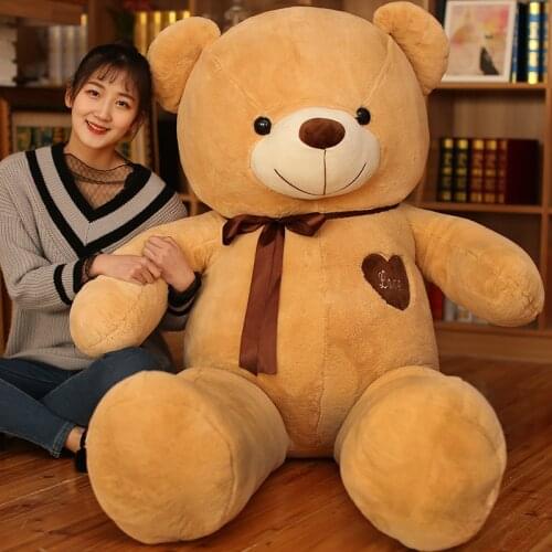 Selling Toy Big Size American Giant Bear Skin ,Teddy Bear Coat ,Good Quality Factary Price Soft Toys For Girls 40-80cm