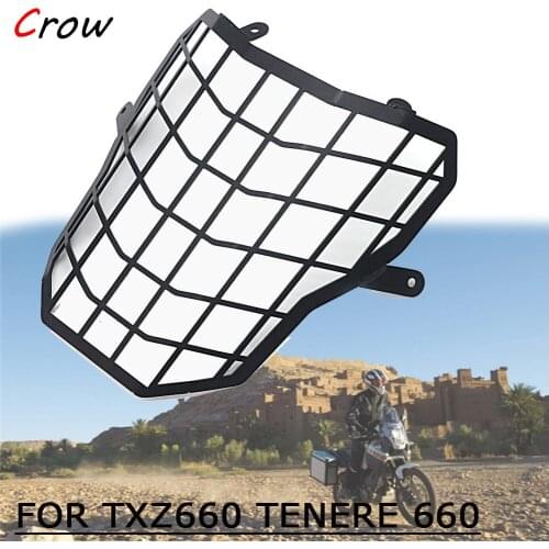 FOR YAMAHA XT660Z TENERE SPECS TENERE 660 XTZ 660 2007-2017 Headlight Protection Guard Cover