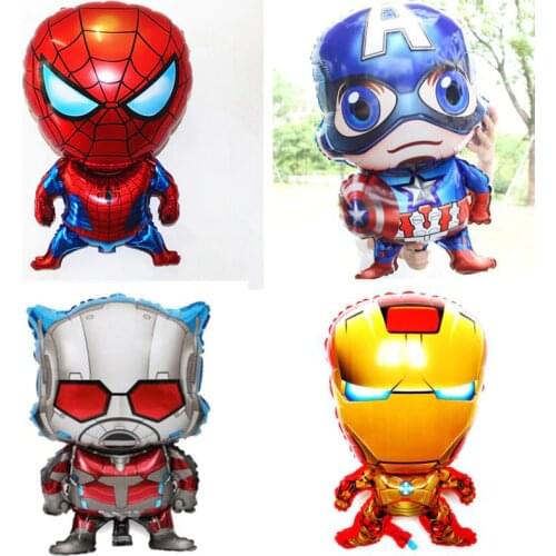 1pcs 47*80cm Spiderman Ironman Antman Captain American Marvel Super Hero Spider Man Toys