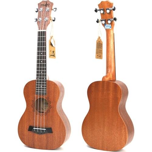 21 inch Soprano Uke 4 Strings uke ukulele Sapele heart guita acoustic small guitar professional uke Concert