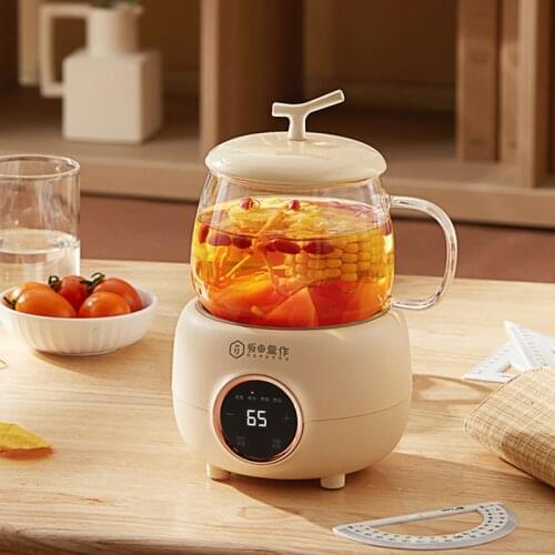 400W Health Preserving Pot Automatic Kettle Electric Stew Cup Slow Cooker Cup Heater Mug Warmer Tea Maker For Office Home 220V