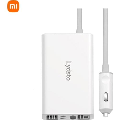 Xiaomi Lydsto Car Inverter 12V To 220V 100W High Power Output Five-hole Socket for Car Power Adapter Accessories
