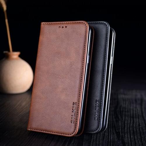 Case For Xiaomi Mi cc9 e Flip cover Vintage Best quality PU Leather Card Slot Without magnets phone Cases for Xiaomi Mi cc9e