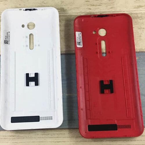 Black / White / Red For Asus ZenFone 2 ZE500CL Z00D back Battery housing cover case battery door cover with Free Shipping