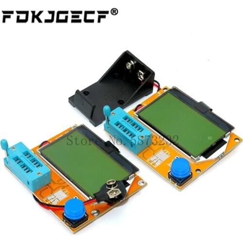 LCR-T4 LCR-T3 12846 LCD M328 Digital Transistor Tester Meter Backlight Diode Triode Capacitance ESR Meter MOS/PNP/NPN L/C/R