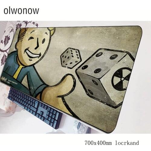 Fallout mousepad 700x400x3mm gaming mouse pad big gamer mat laptop game computer desk padmouse keyboard Boy Gift play mats