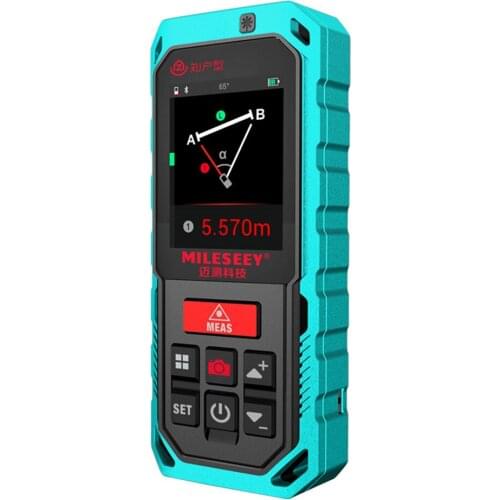 Mileseey Outdoor Laser Meter With 4X Zoom Measurement Distance Bluetooth Digital