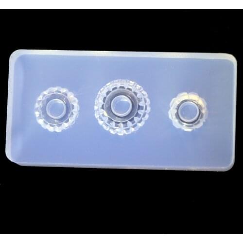 NEW Silicone mold Beads Pendant Clear Mold DIY Bracelet Tool Hand Craft Jewelry Making Mould resin molds for jewelry