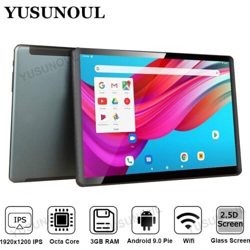 New Google Play Free Gifts Android 9.0 Super 10 inch tablet 4G LTE Phone Call 64GB ROM 8 Cores 1920x1200 WiFi GPS Tablette 10.1"