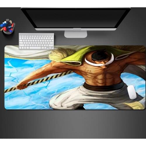 Most Popular Animation Hot Blood Mousepad High-quality Rubber Game Washable Lock Pad Best-selling Large-scale Competition Mats