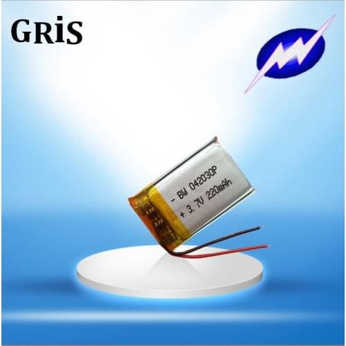 A product 3.7V polymer lithium battery MP3 traffic recorder 042030 micro camera 402030 battery