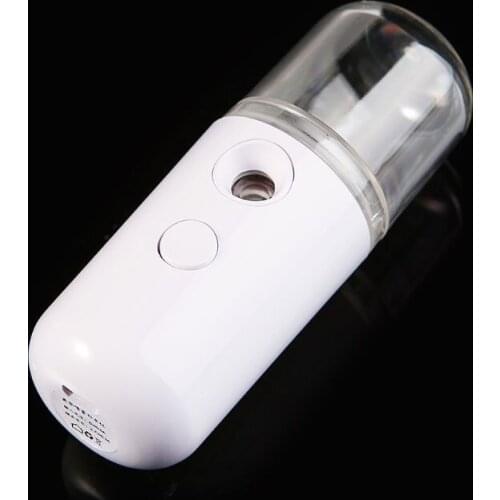 Portable USB Rechargeable Nano Humidifier Cooling Mist Sprayer Nano Facial Steamer Beauty Device 95AC
