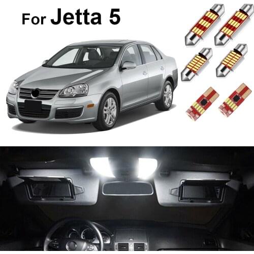 14Pcs Canbus Car Interior Light kit For VW Jetta 5 MK5 2006 2007 2008 2009 2010 Map Dome Trunk