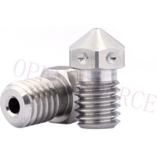 4pcs stainless steel V6 Nozzle for 3D printers parts for hotend titan extruder J-Head&MK8 MK ender 3