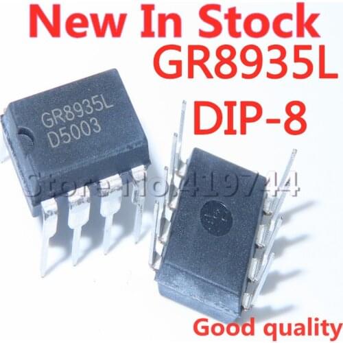 5PCS/LOT GR8935L GR8935 GR8935LJG DIP-8 LCD power chip In Stock NEW original IC