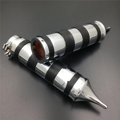 Aftermarket free shipping motorcycle parts Motorcycle Needle Tubing Style 1 Inch Handlebar Grips For Harley Police Flhp Cd